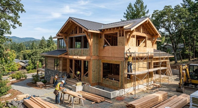 Custom Home Construction in Napa, CA
