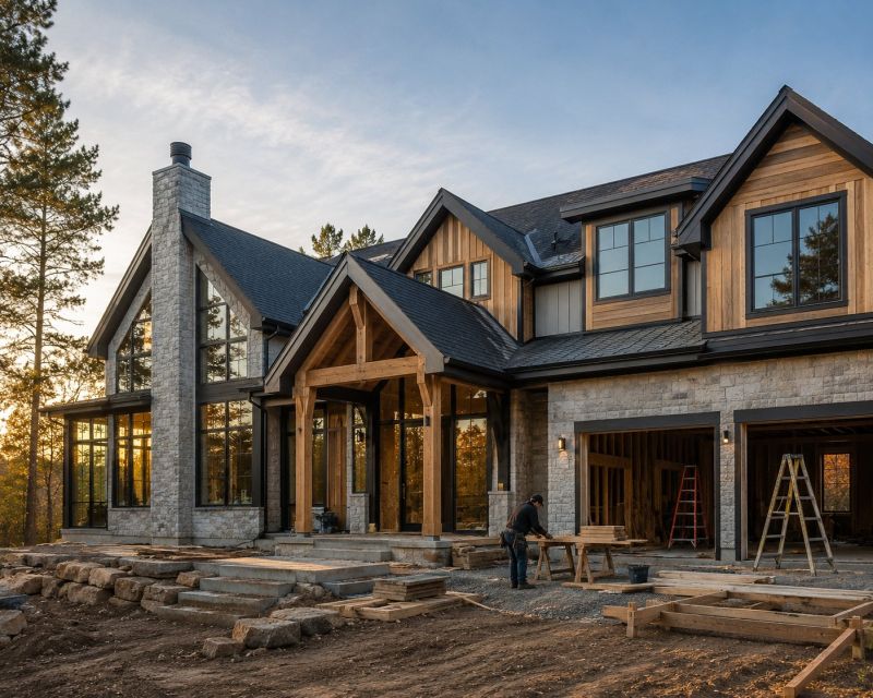 Custom House Building in Marin County, CA