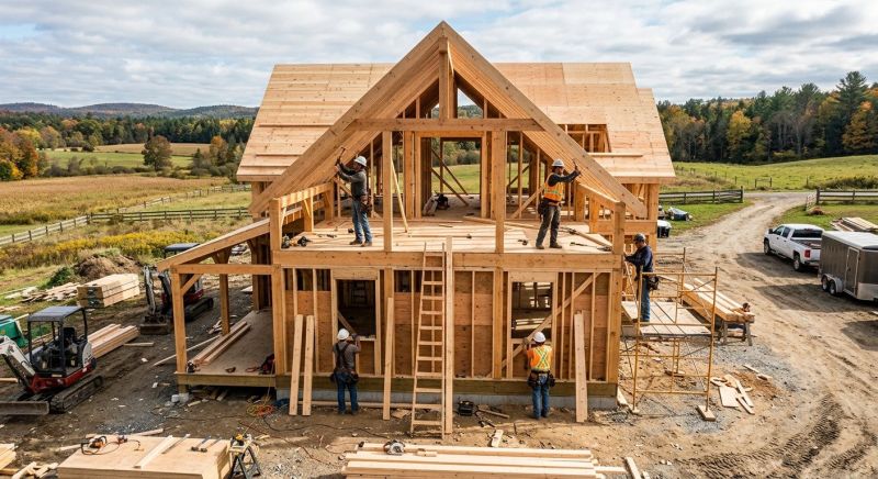 Custom House Building in Sonoma County, CA