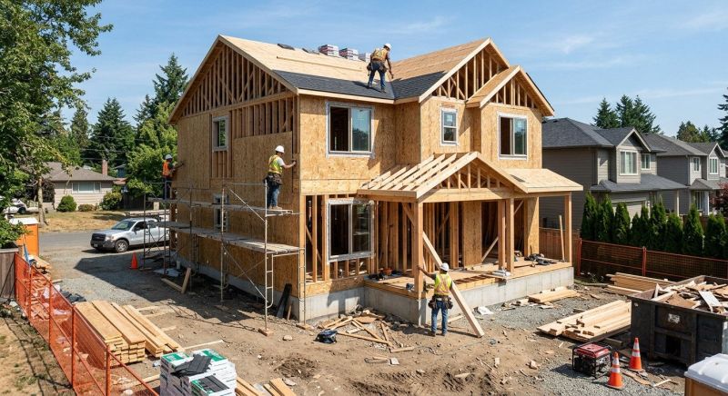 New House Construction in Sonoma County, CA